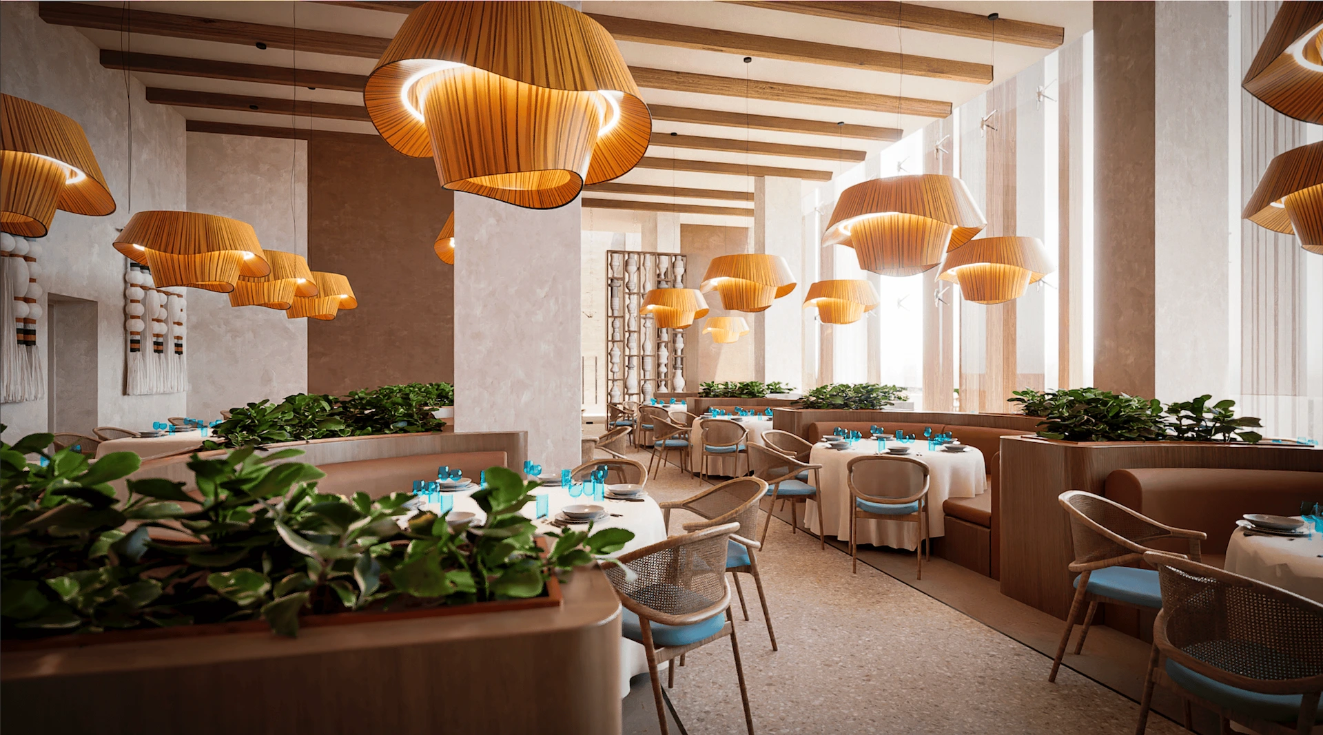 Interiorismo Restaurante Mexicano